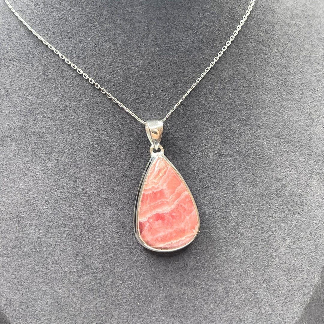 Pendentif Argent Rhodochrosite #1