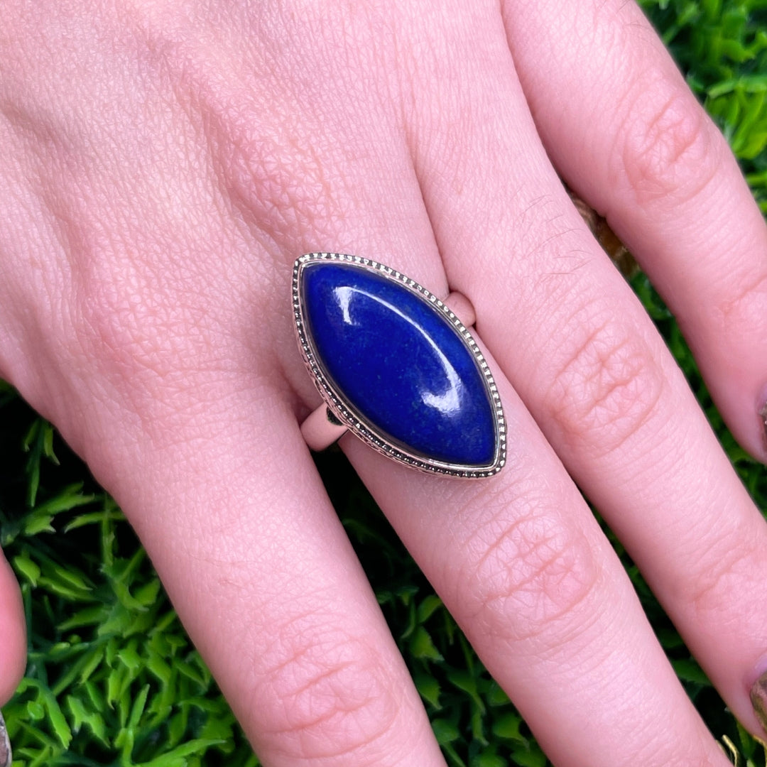 Bague Argent Lapis Lazuli #50