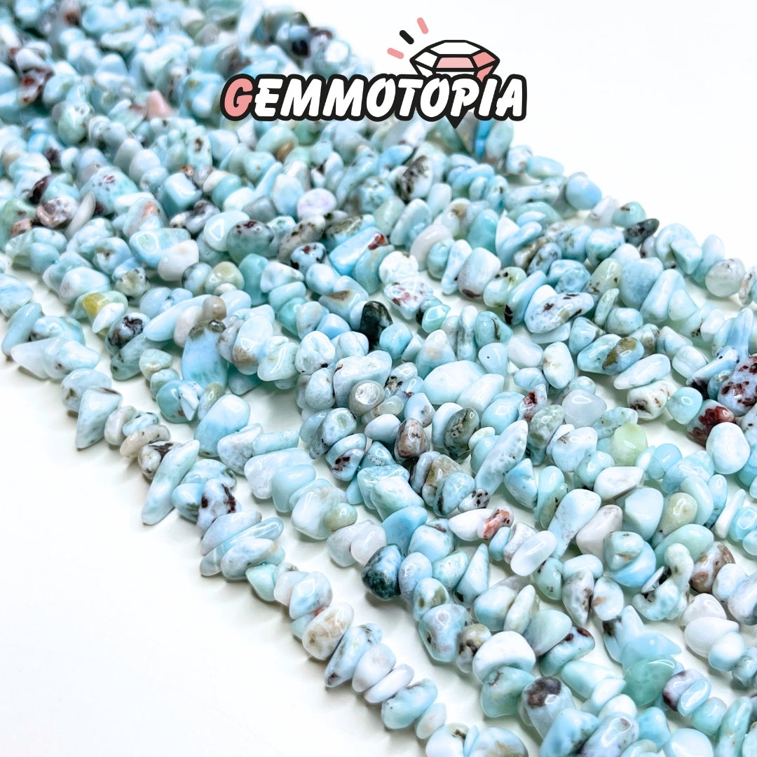 Perle chips en Larimar