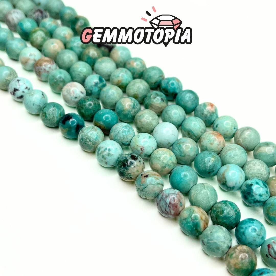 Perle Turquoise Pérou 8 MM