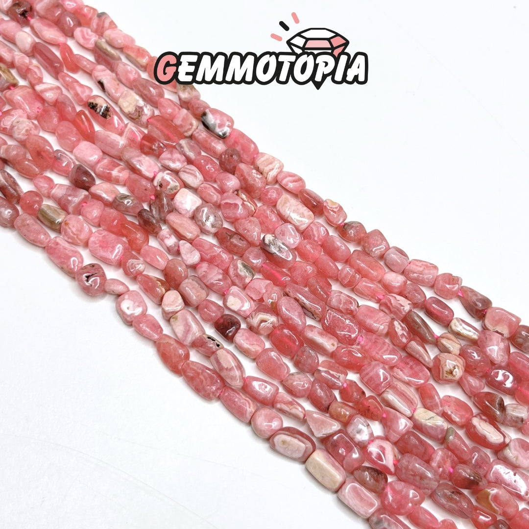 Perle Baroque en Rhodochrosite