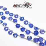 Perle Goutte Facettée Tanzanite 5A (5-6 mm)