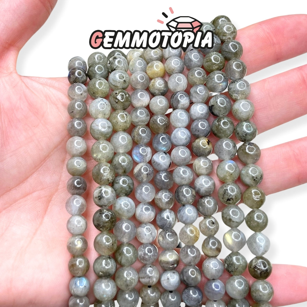 Perle Labradorite AB 4 MM