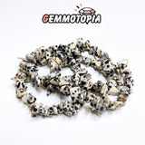 Bracelet Chips en Jaspe Dalmatien