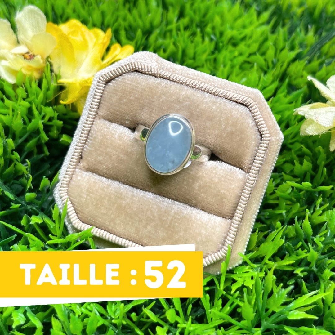 Bague Argent Aigue Marine #20