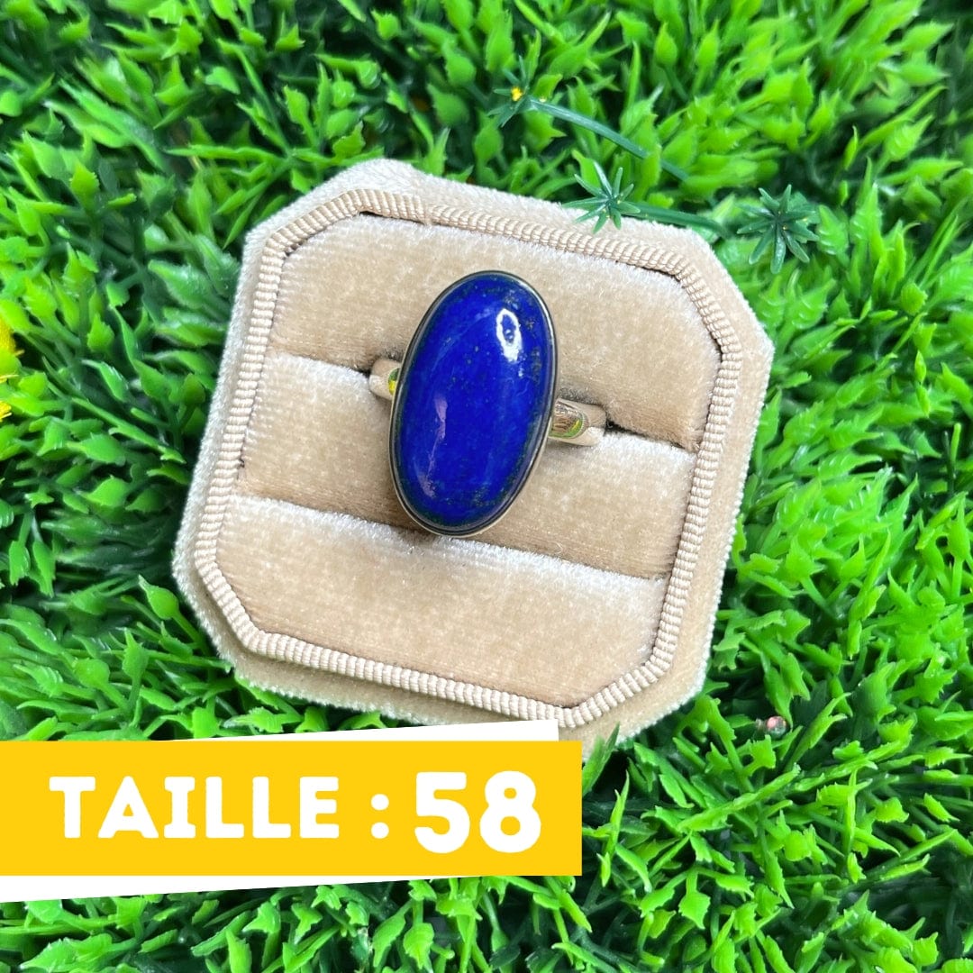 Bague Argent Lapis Lazuli #24