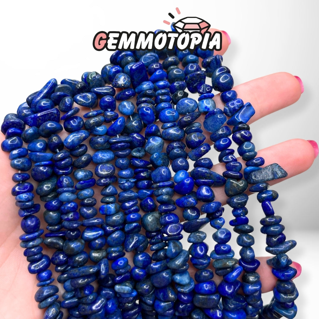 Perle Chips en Lapis Lazuli 