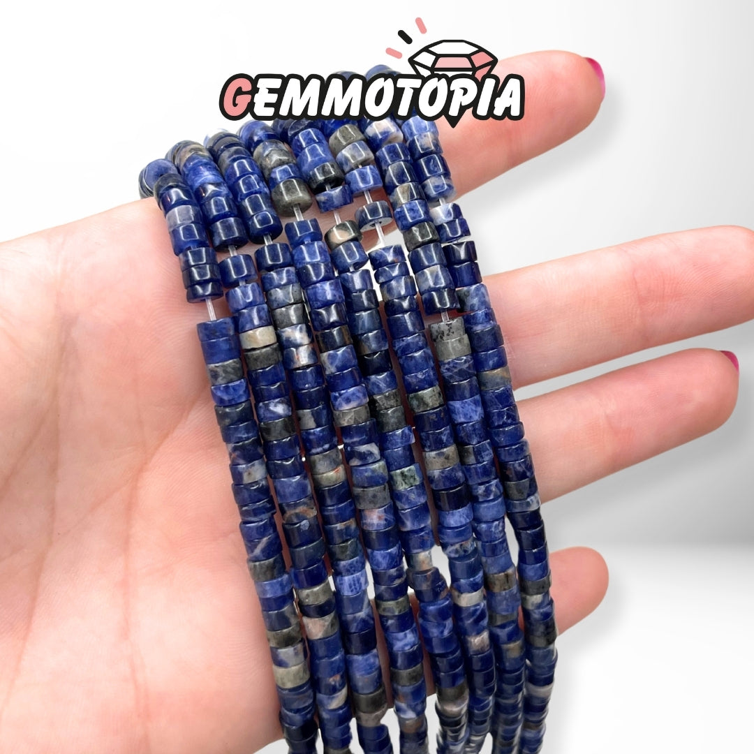 Perle Heishi Sodalite