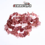 Bracelet Chips en Quartz Fraise 3A