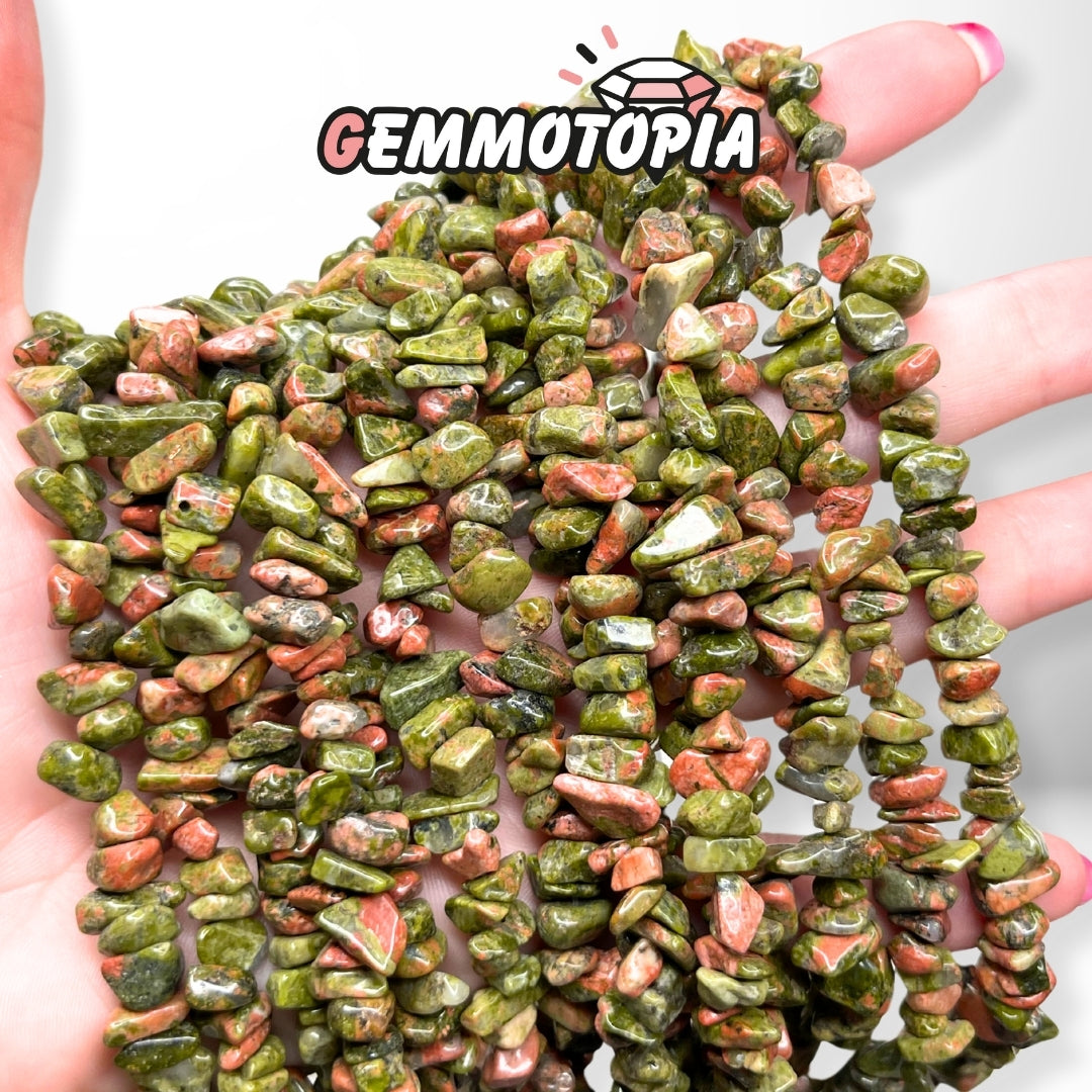 Perle Chips Unakite