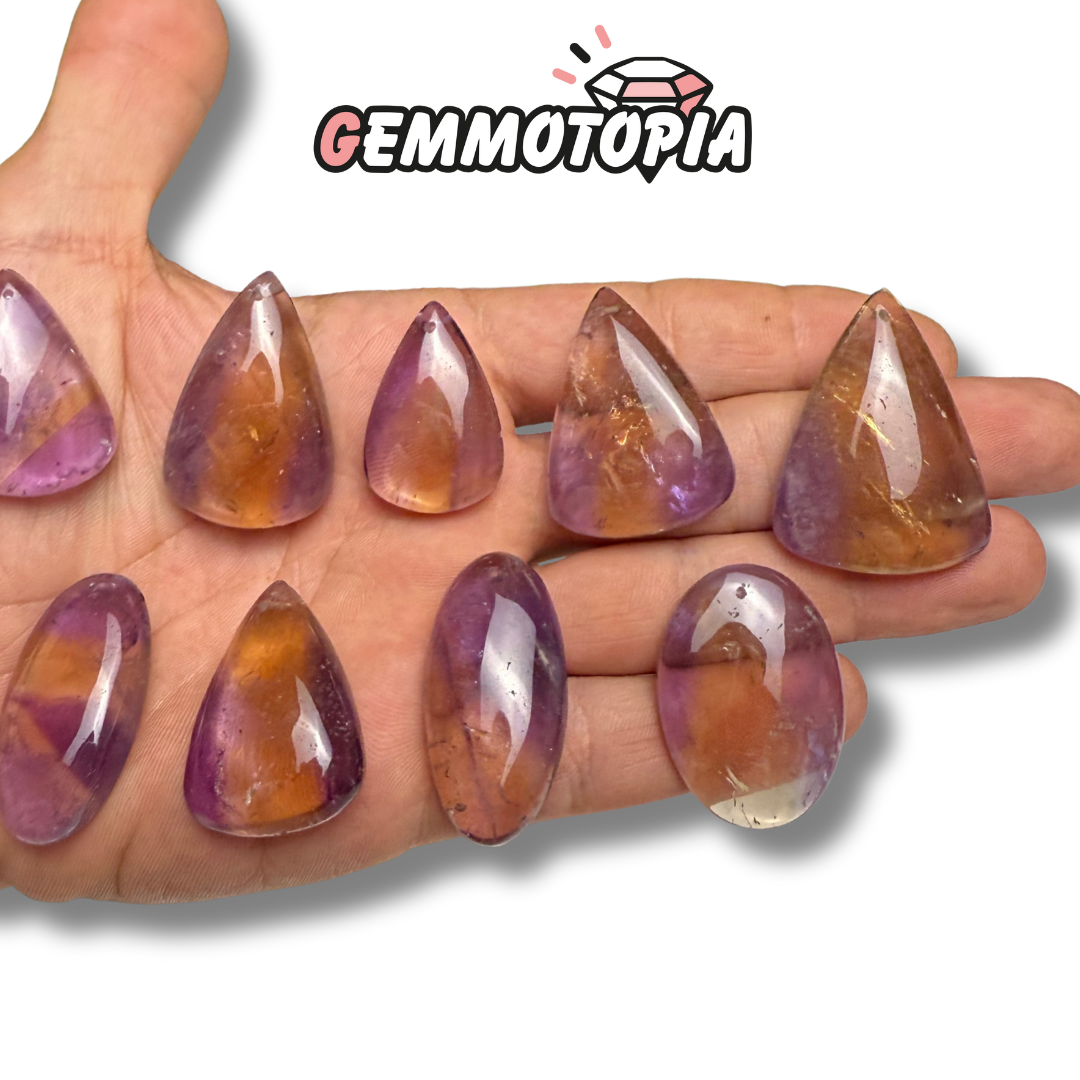 Pendentif Percé Amétrine