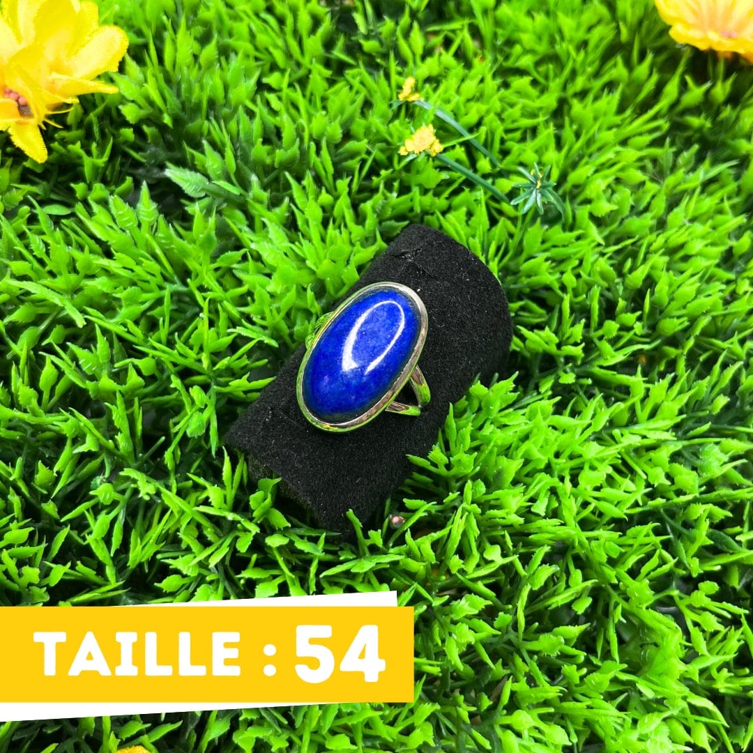 Bague Argent Lapis Lazuli #8