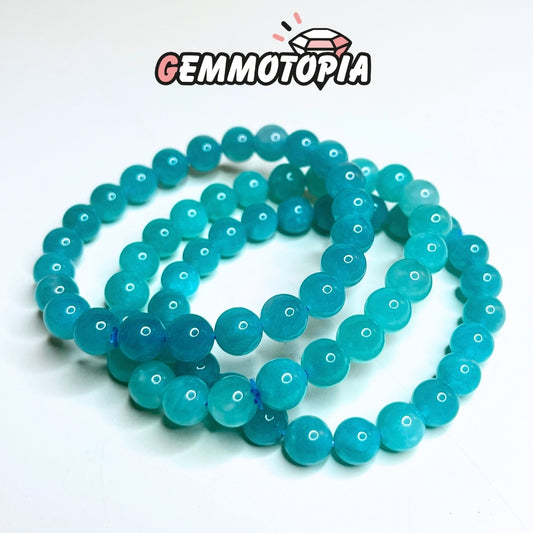 Bracelet en Amazonite de Russie