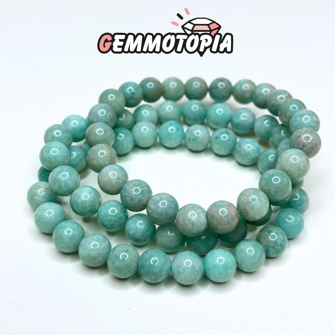 Bracelet en Amazonite 5A