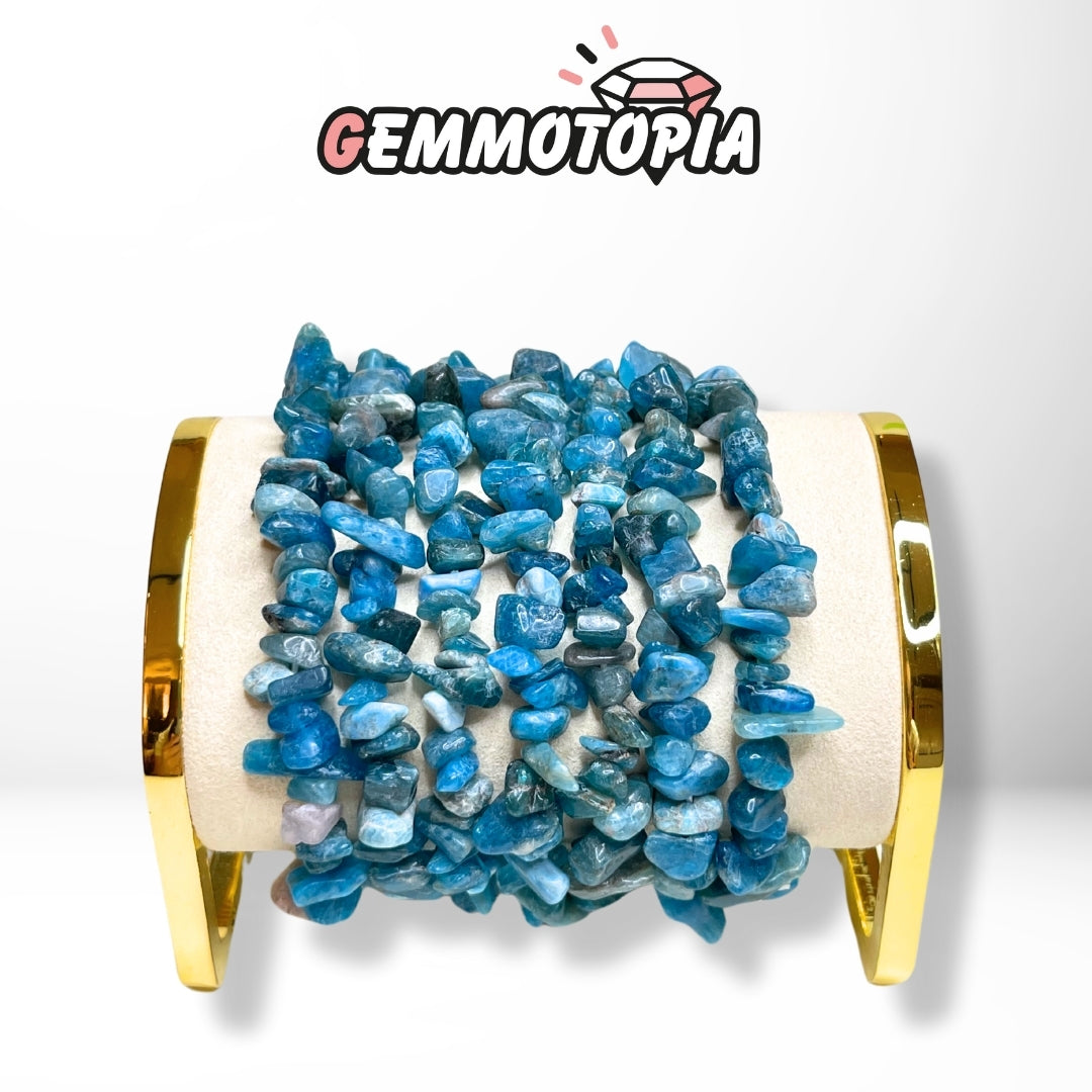 Bracelet Chips Apatite