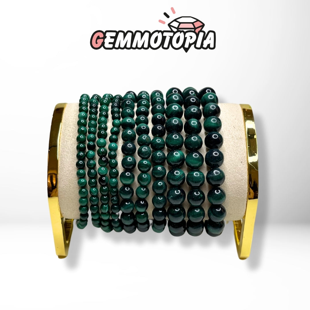 Bracelet Malachite 3A