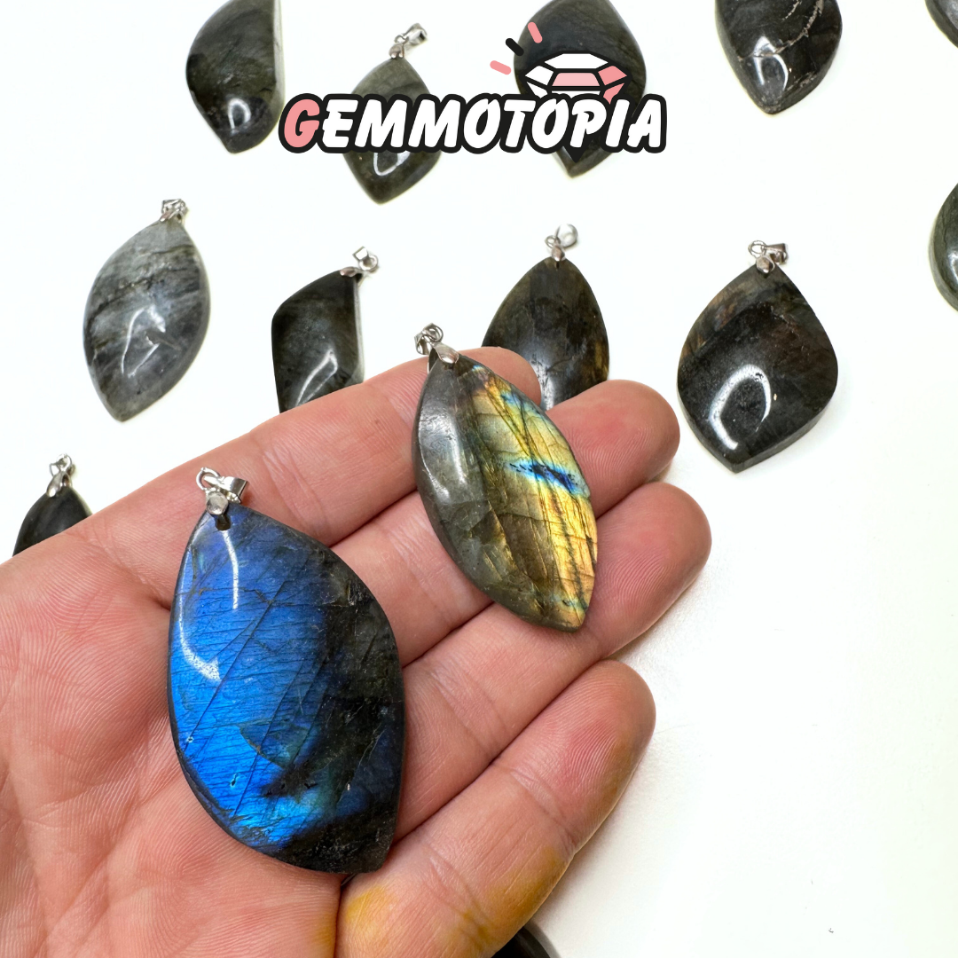 Pendentif Labradorite brute