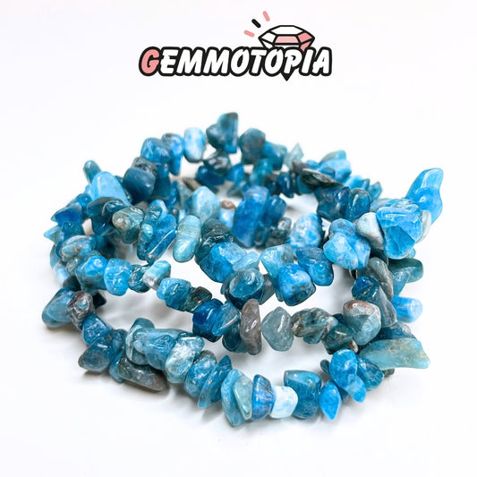 Bracelet Chips en Apatite