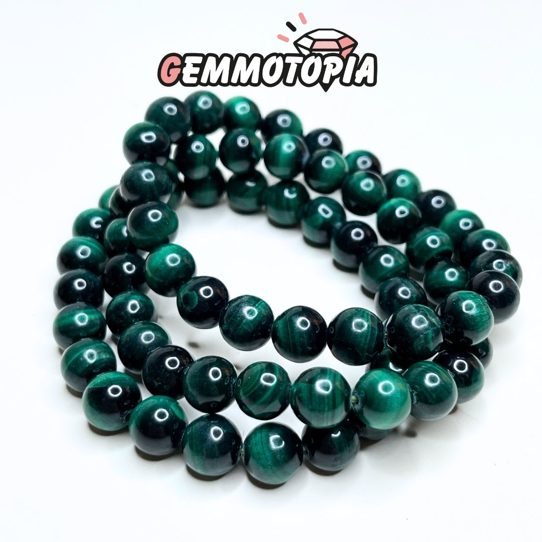 Bracelet en Malachite 3A