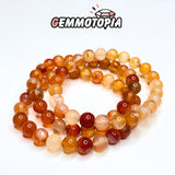 Bracelet en Agate Rouge