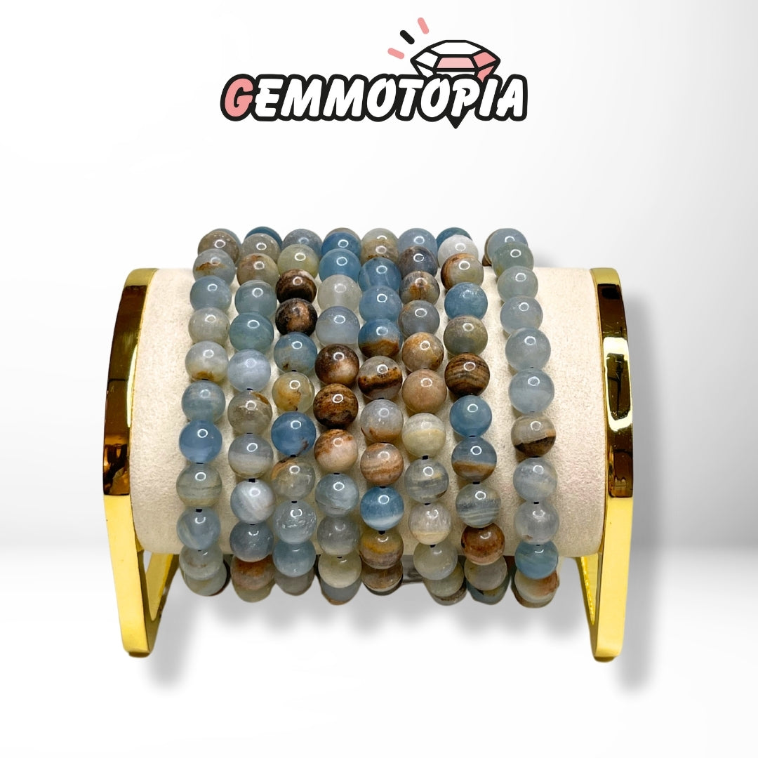 Bracelet Calcite Bleue