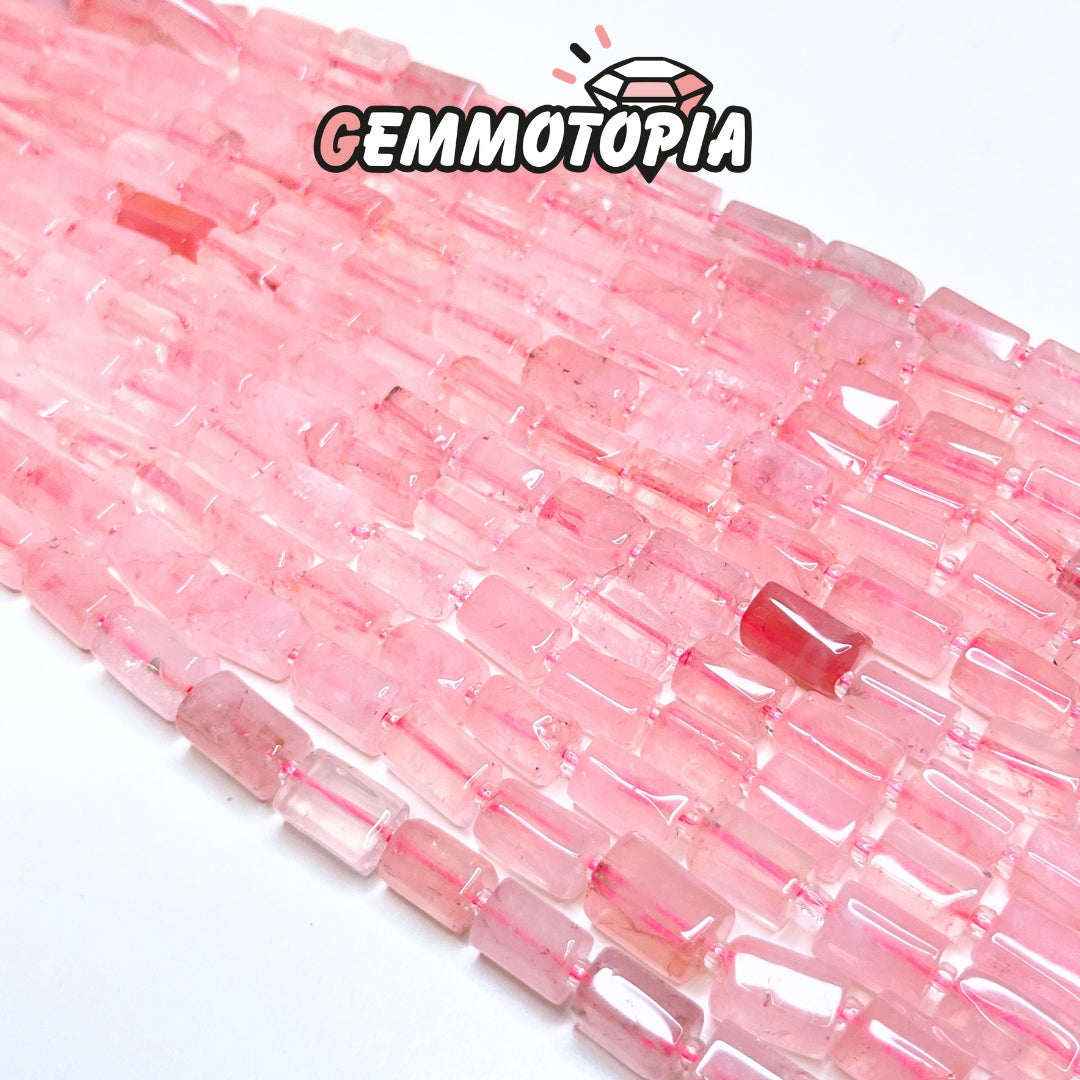 Perle Colonne Quartz Rose