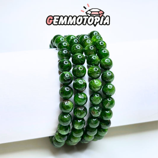 Bracelet Diopside 3A