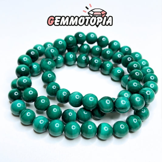 Bracelet en Malachite 5A