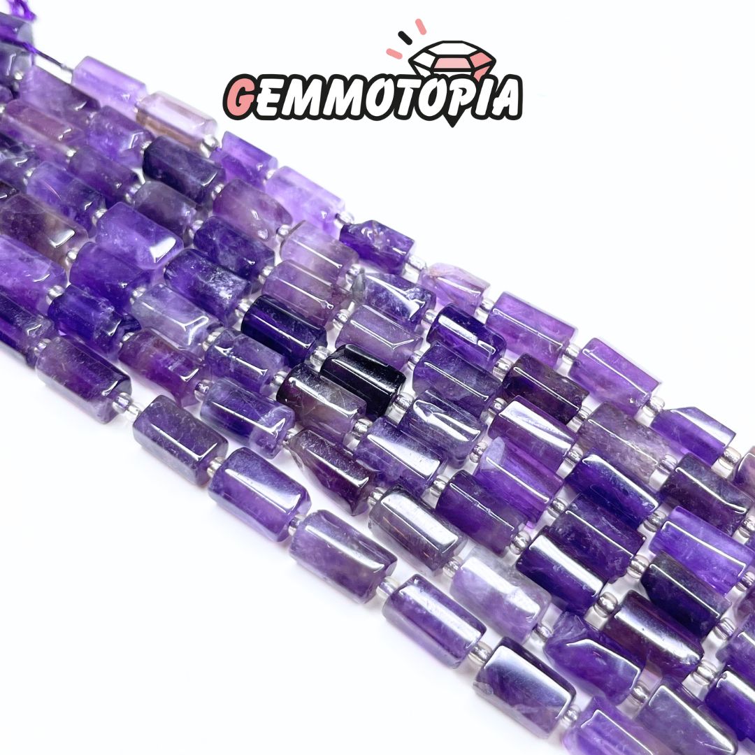 Perle Colonne Améthyste