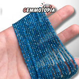 Perles Facettées Apatite Bleue