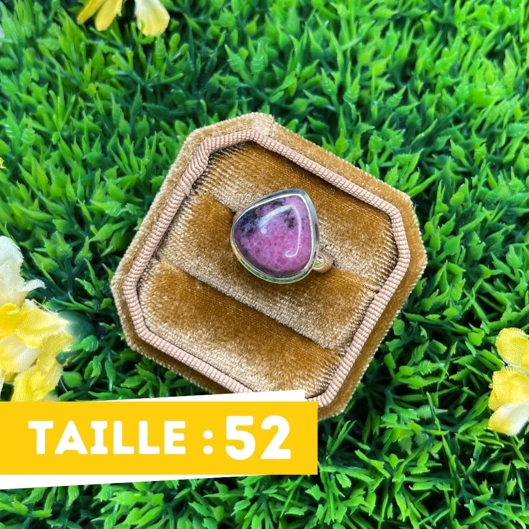 Bague Argent Rhodonite Australienne #31