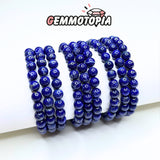 Bracelet triple Lapis Lazuli 5A