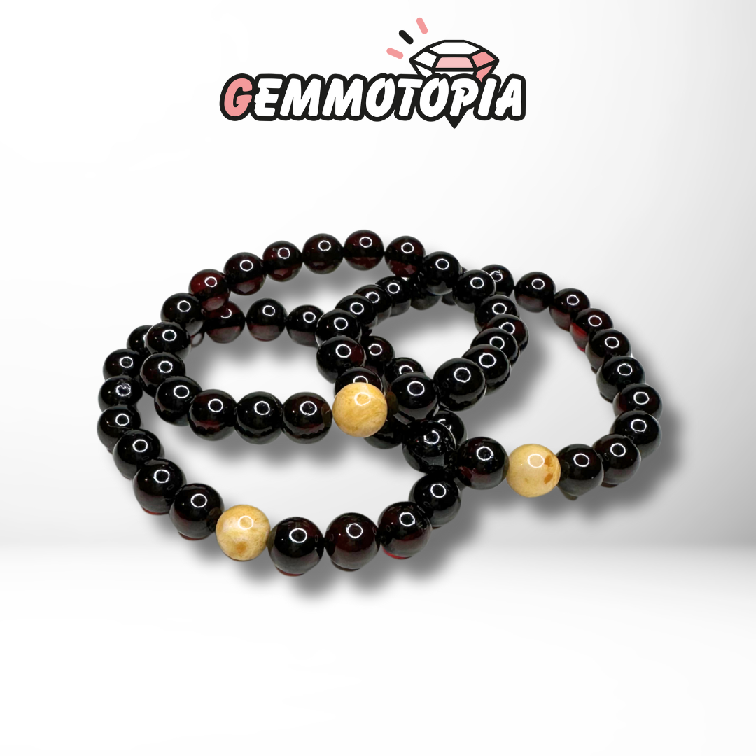 Bracelet Ambre Noire