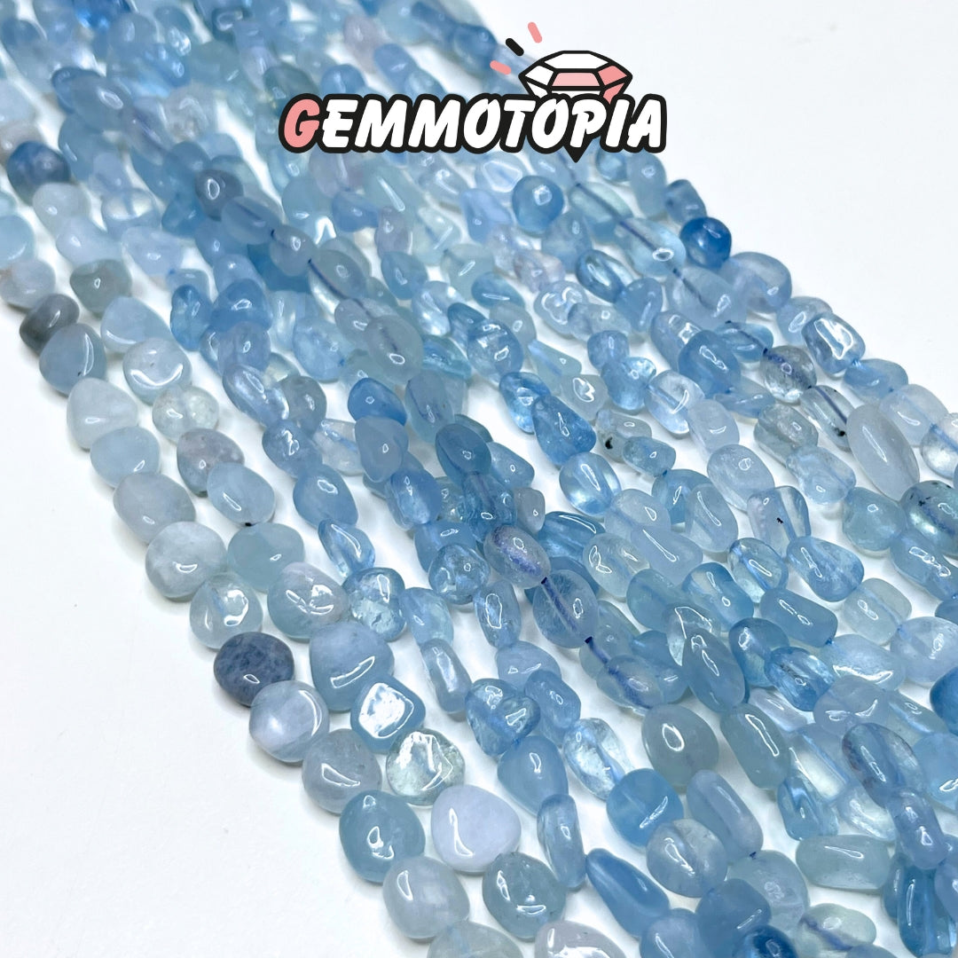 Perle Baroque Aigue-Marine