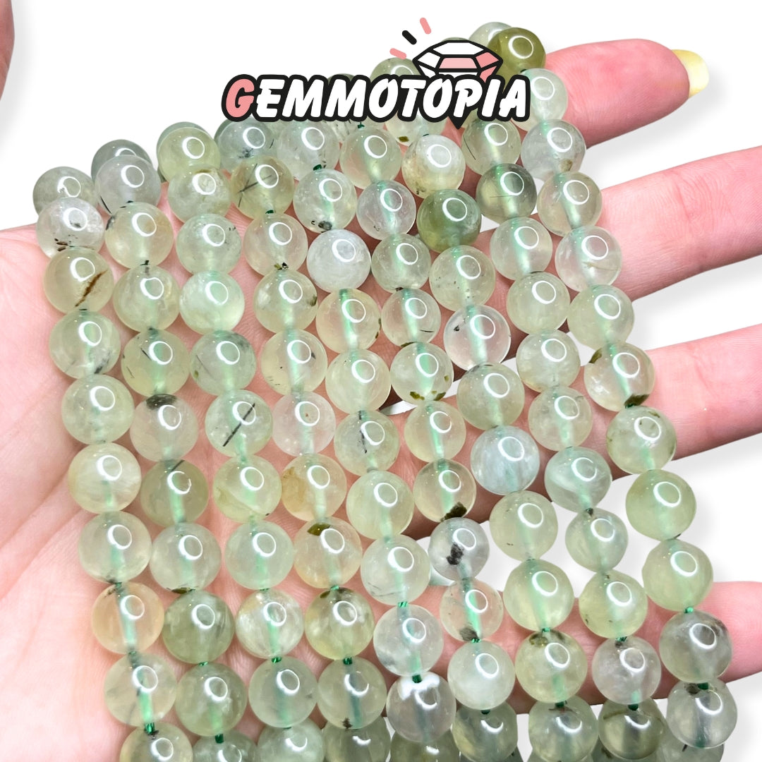 Perle Prehnite 3A 8 MM