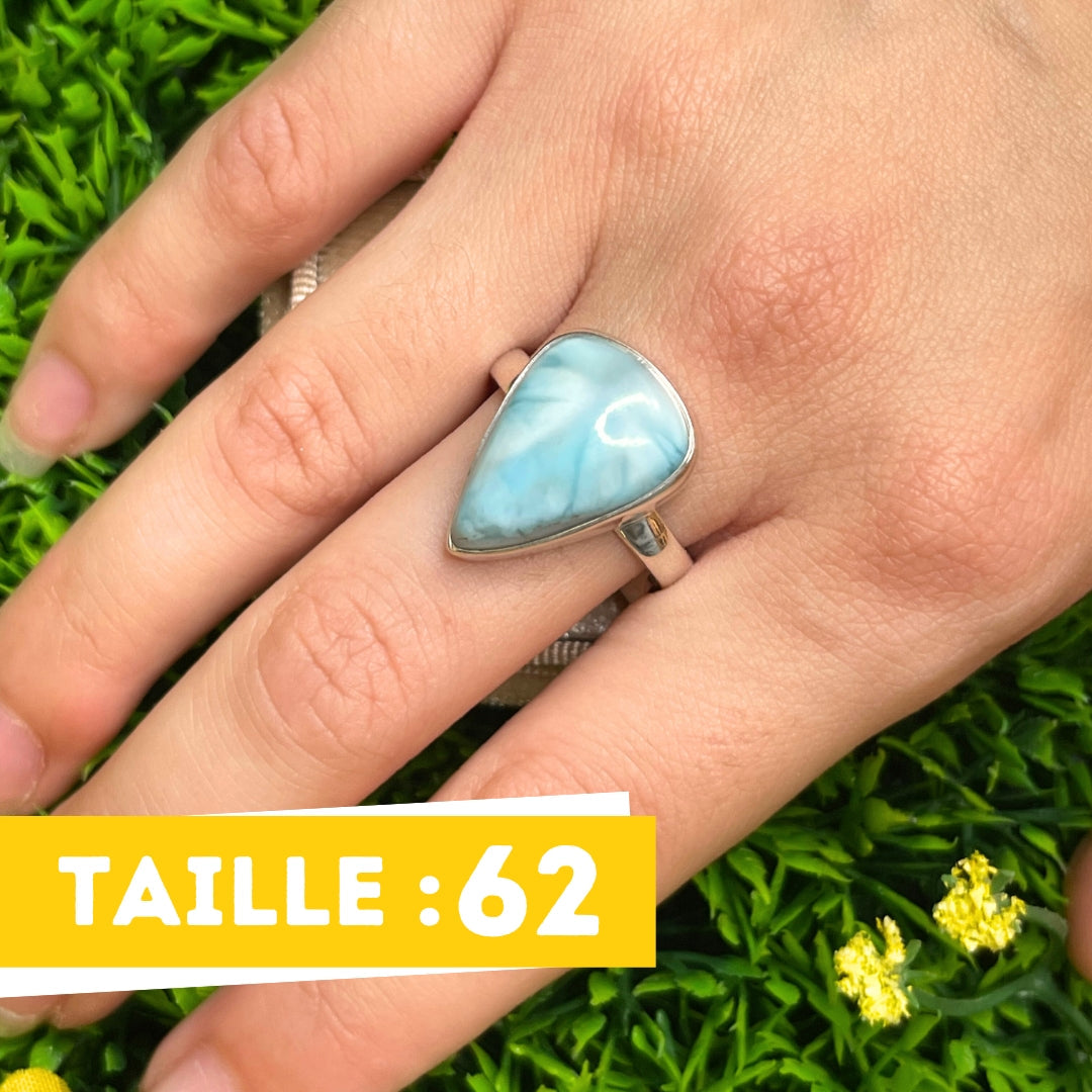 Bague Argent Larimar #93