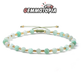 Bracelet Ajustable Chrysoprase