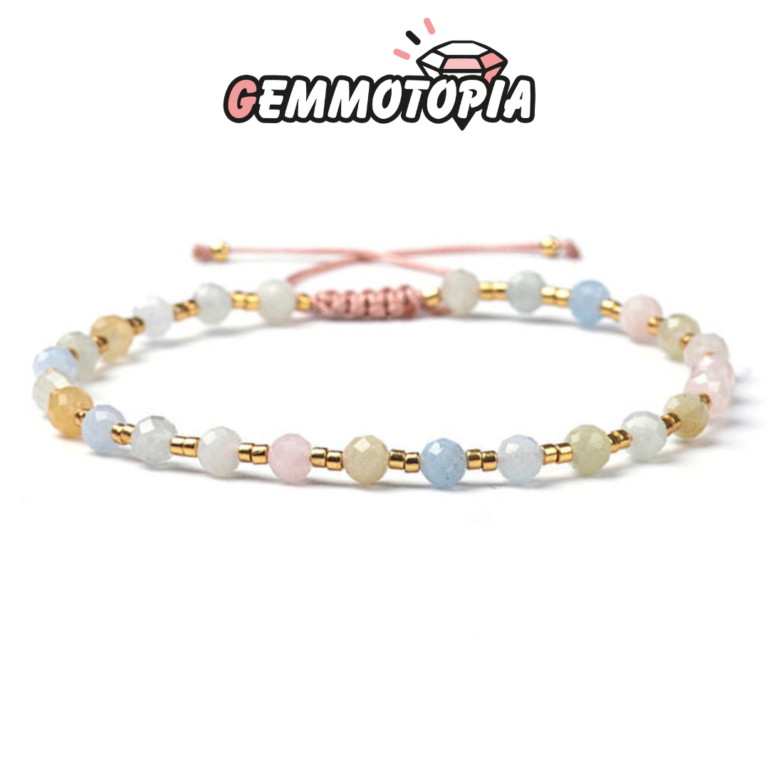 Bracelet Ajustable Morganite