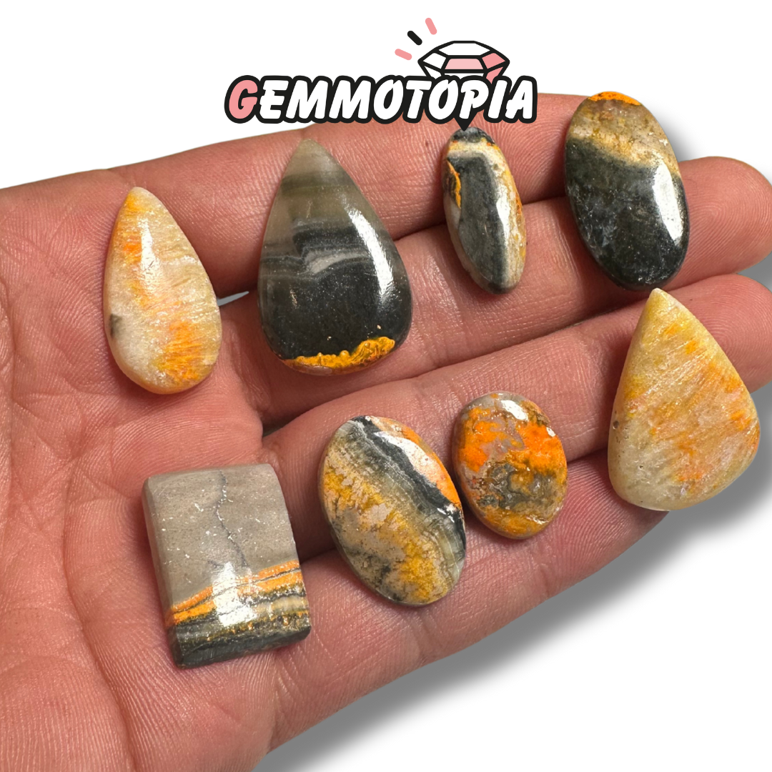 Pendentif percé Jaspe Bourdon 3A