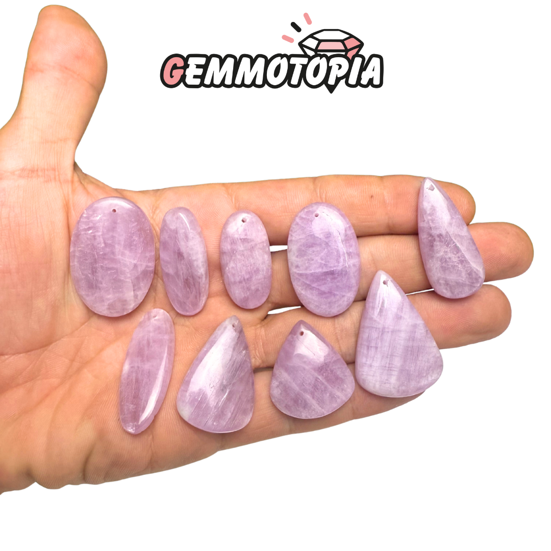 Pendentif Percé Kunzite