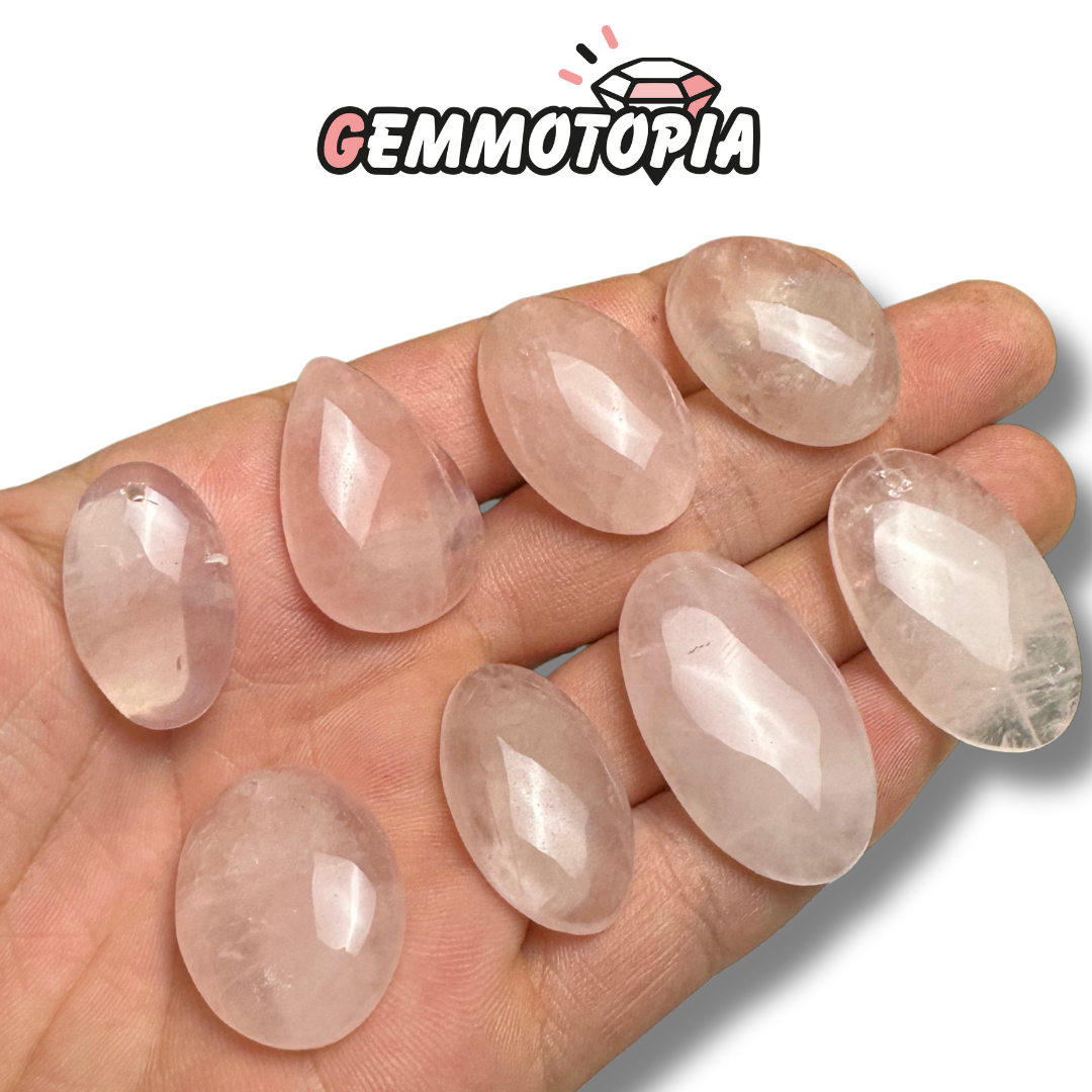 Pendentif Percé Quartz rose